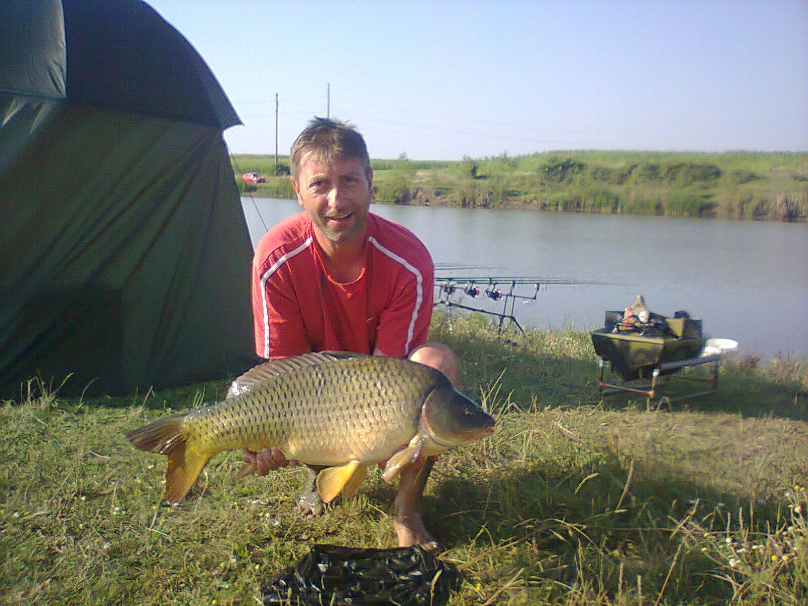 Sandu la pescuit - crap 8,5kg balta Ciuperceni